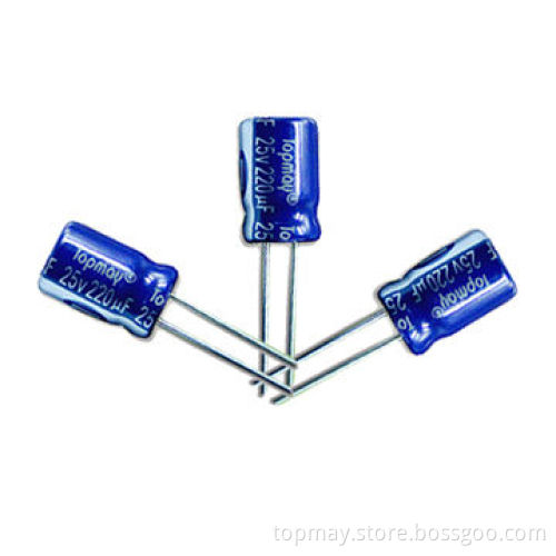 Aluminum Electrolytic Capacitor with 2,000-hour Loading Lifespan and 6.3 to 450V Rated Voltage Range